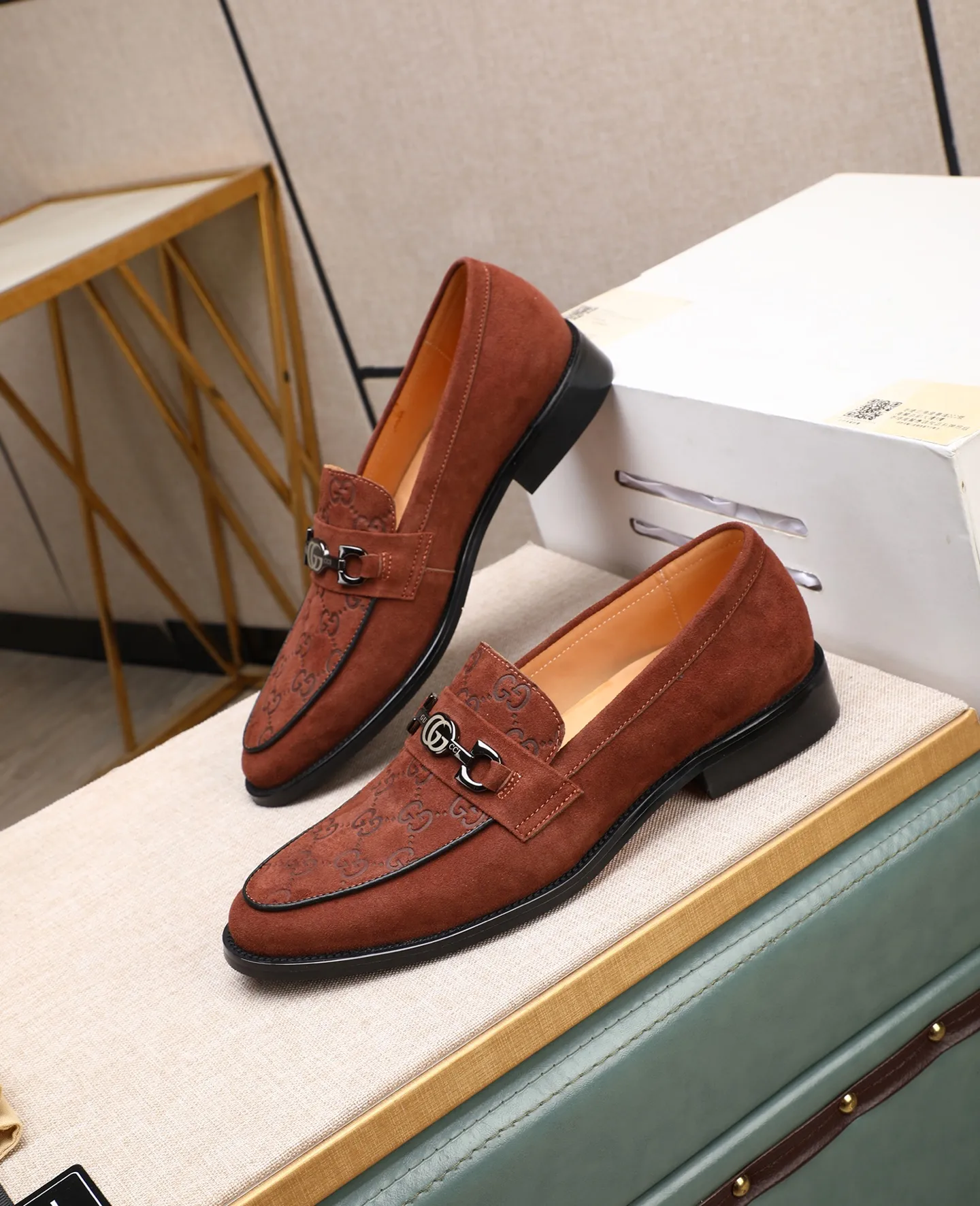 Men's shoes 💰520 📛📛Original (water-dyed cow lining) GUCCI official website formal shoes🌀 Italian 🇮🇹Imported cowhide➕Top imported water-dyed cowhide lining💋Finely handmade Original bottom, the real thing looks better when photographed in person Standard size 38-44